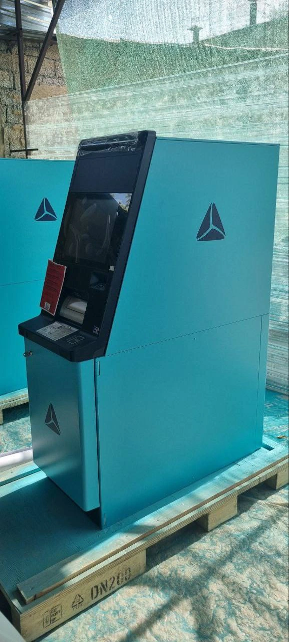Покраска банкоматов TBC Bank — Фото выполненной работы