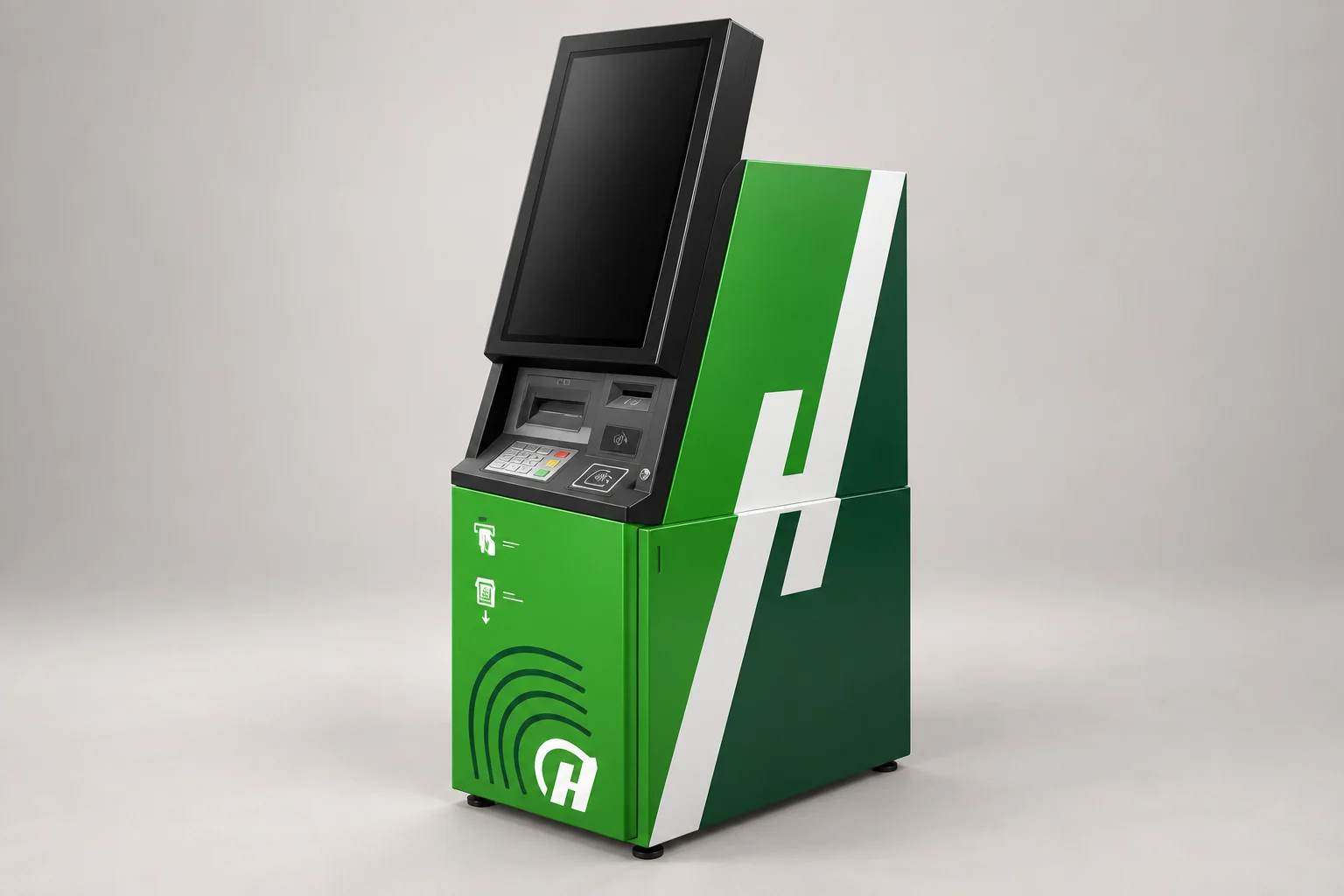 Покраска банкоматов Hamkorbank